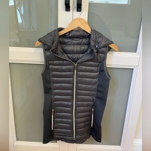 NUX Charcoal Puffer Vest